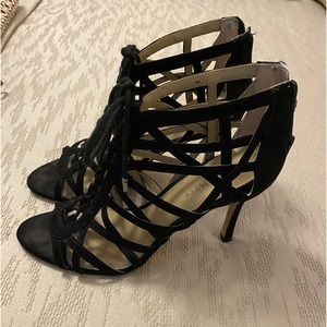 Black Lace Up  Nine West High Heels